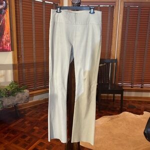 tan leather pants